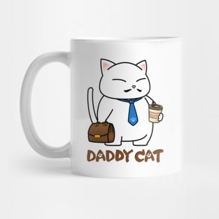 Daddy Cat Salaryman Mug